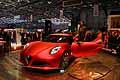 Alfa Romeo 4C Concept e hostess